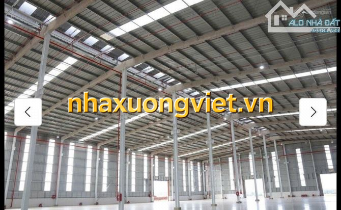 Cho thuê 1600m2, 2000m2,3000m2, 3200m2, 4000m2, 6500m2, 9.000m2, 15.000m2, trong các khu c