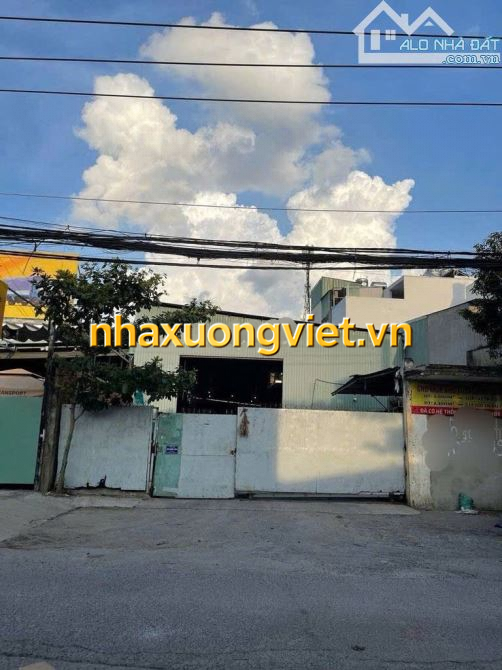 Bán nhà xưởng 13x75m Mặt Tiền đường TTN08, ĐCT 60tr/tháng, giá 55 tỷ TL