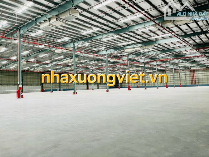 Cho thuê từ 5000m2 đến 20000m2 xưởng xây mới tại Yên Phong, Bắc Ninh. Giá ưu đãi, Liên hệ