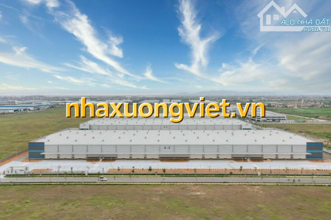 Cho thuê từ 5000m2 đến 20000m2 xưởng xây mới tại Yên Phong, Bắc Ninh. Giá ưu đãi, Liên hệ