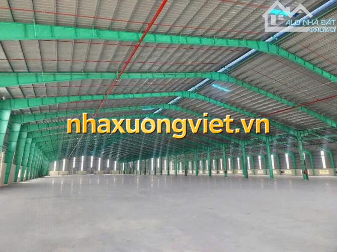 cho thuê kho xưởng 13.000m² ở Bến Lức, Long An giá 2.6 usd/m²/tháng.