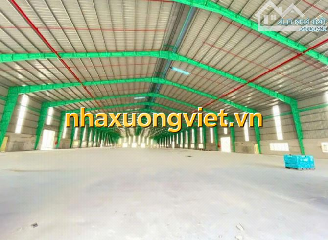 cho thuê kho xưởng 13.000m² ở Bến Lức, Long An giá 2.6 usd/m²/tháng.
