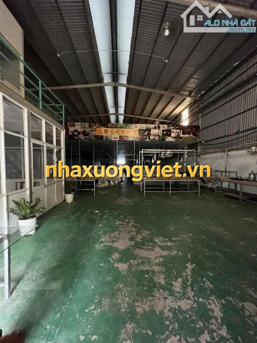 Cho thuê xưởng Thuận An 1000m nền epoxy điện 320kva sx nhiu nghề