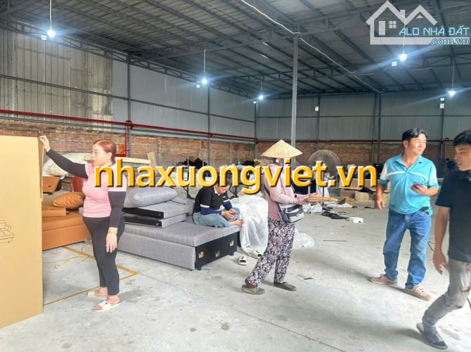 Cho thuê xưởng Thuận An 1200m/45tr có PCCC điện 3fa sản xuất