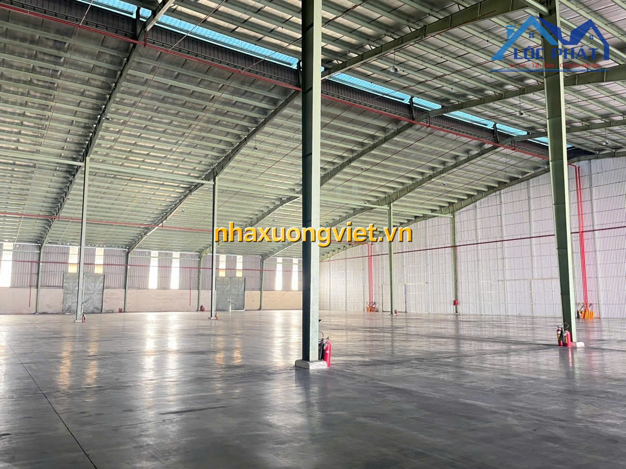Cho thuê kho 2700m2 chỉ 75k/m2 KCN Biên Hòa Đồng Nai