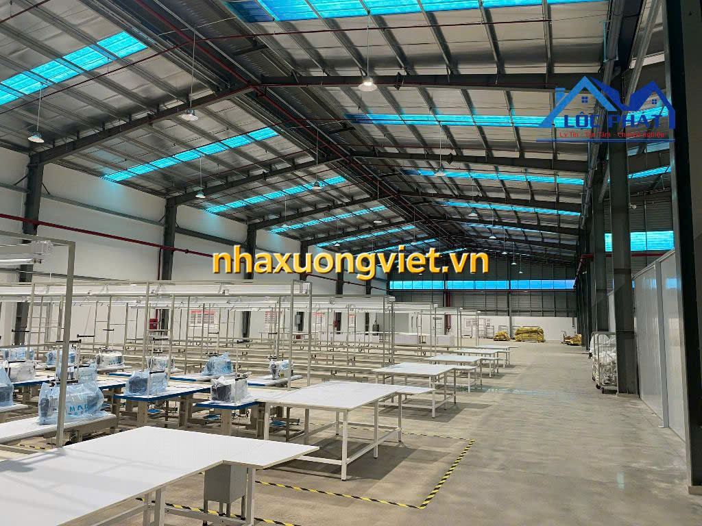 Cho thuê nhà xưởng 2552m2 KCN Long Khánh Đồng Nai chỉ 100k/m2