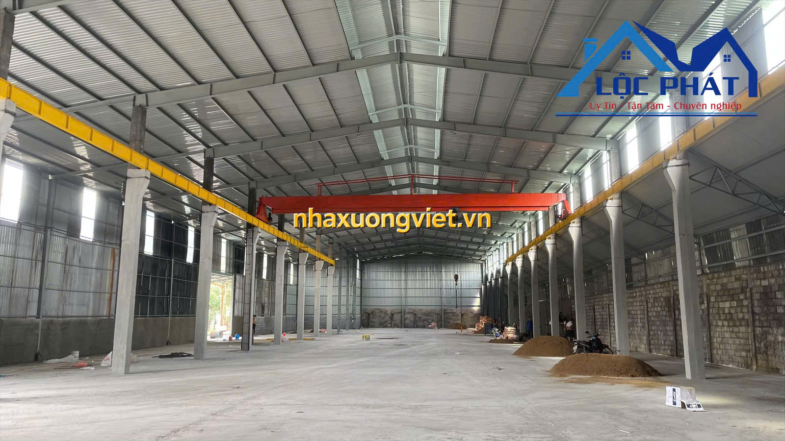 Cho thuê kho xưởng 2000m2 cụm công nghiệp Thạnh Phú, Tân Triều, Đồng Nai