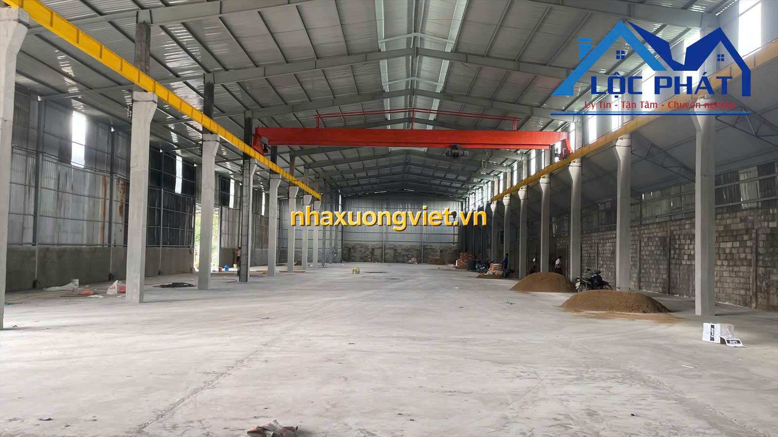 Cho thuê kho xưởng 2000m2 cụm công nghiệp Thạnh Phú, Tân Triều, Đồng Nai
