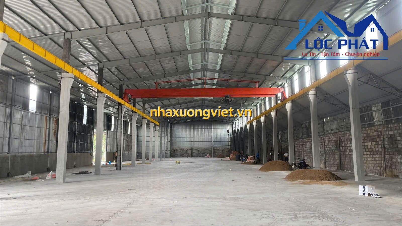Cho thuê kho xưởng 2000m2 cụm công nghiệp Thạnh Phú, Tân Triều, Đồng Nai