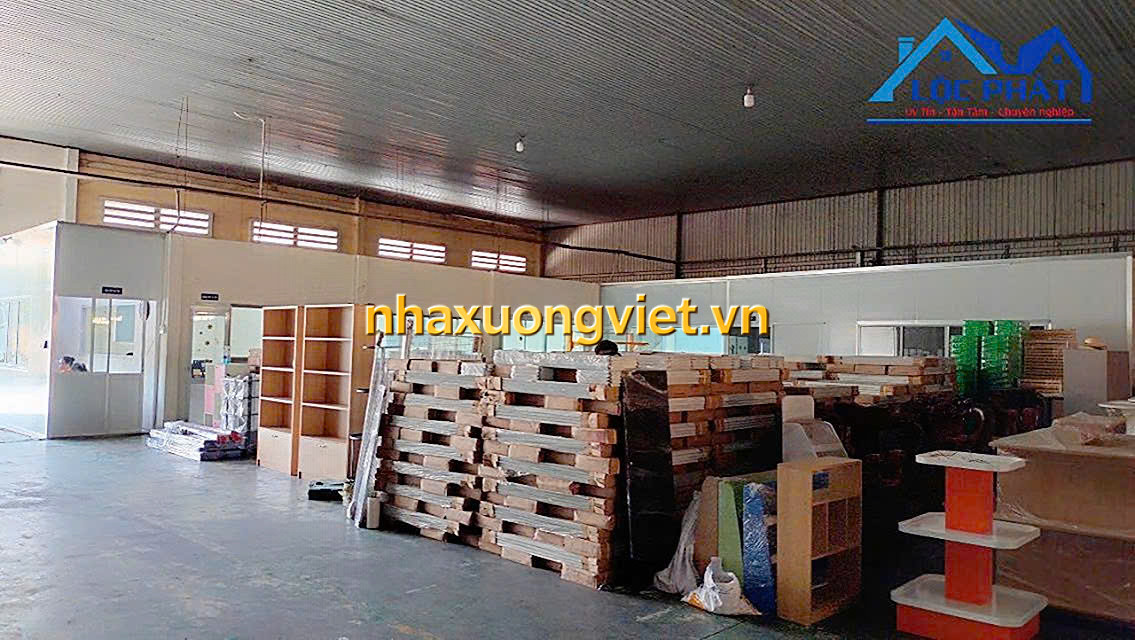 Cho thuê nhà xưởng 1296m2 KCN Biên Hòa Đồng Nai chỉ 94k/m2