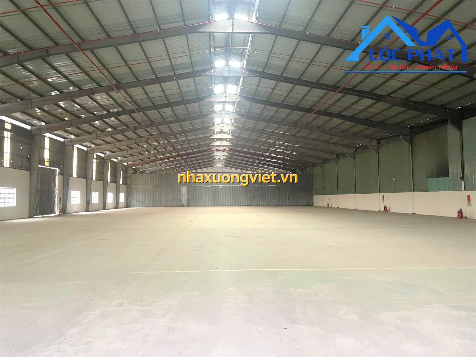 Cho thuê nhà xưởng 2500m2 trong KCN Tam Phươc, Đồng Nai chỉ 110k/m2