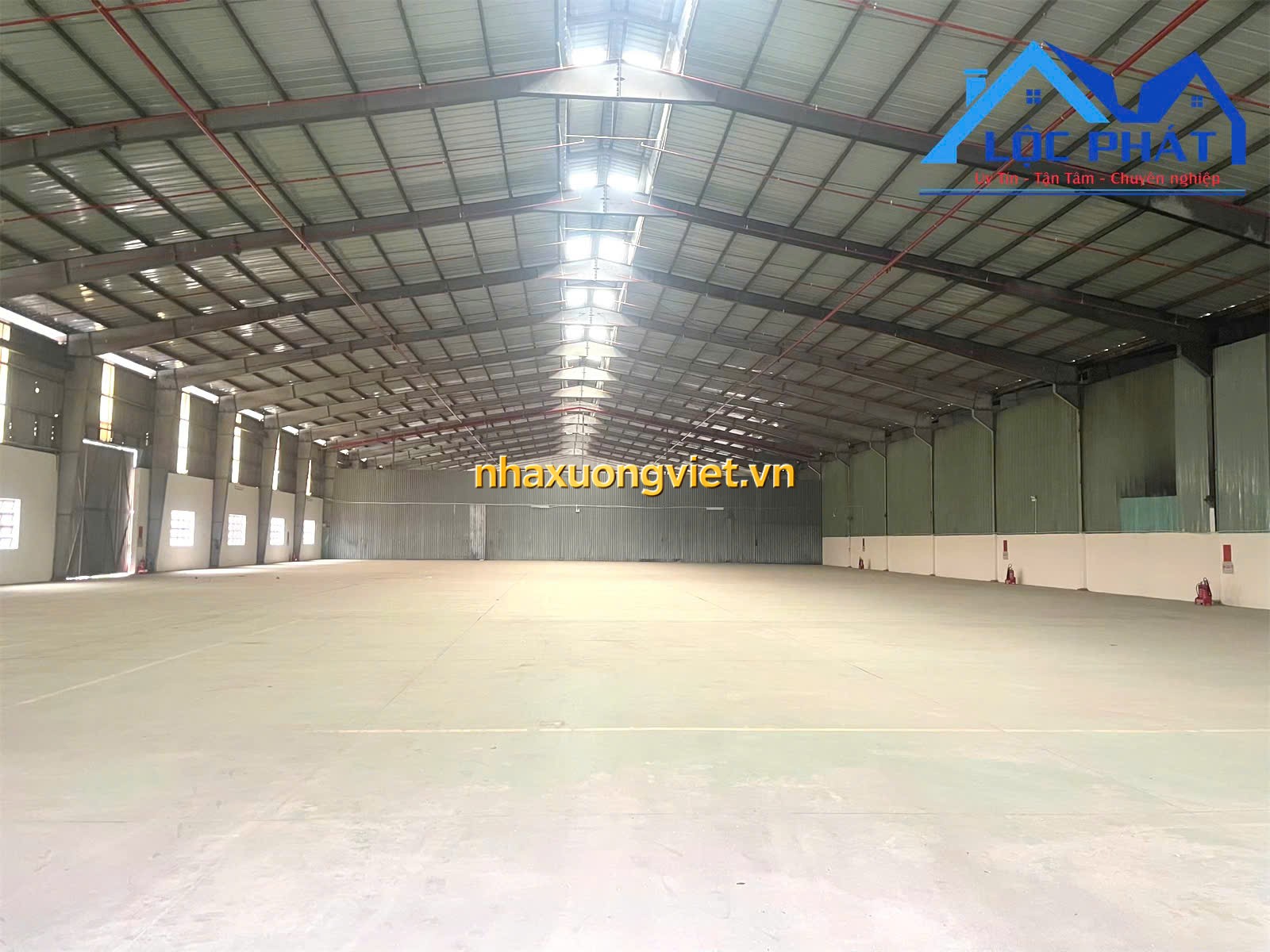 Cho thuê nhà xưởng 2500m2 trong KCN Tam Phươc, Đồng Nai chỉ 110k/m2