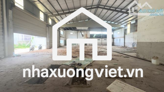 Cho thuê kho lọt lòng 800m2 gần kđt Trung Nguyên BMT