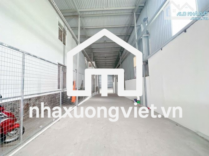 XT521 xưởng sản xuất. Cho thuê lâu dài. Khung thép kiên cố