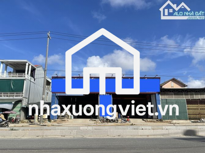 BÁN NHÀ XƯỞNG 200M2 MẶT TIỀN PHẠM VĂN ĐỒNG TP HUẾ GIÁ CHỈ 16.5TỶ