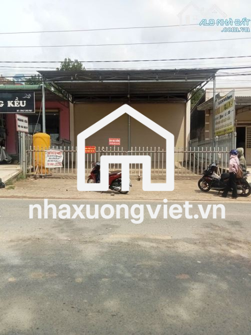 Bán căn nhà xưởng ngay mặt tiền ql27 - tt Đinh Văn Lâm Hà - Lâm Đồng