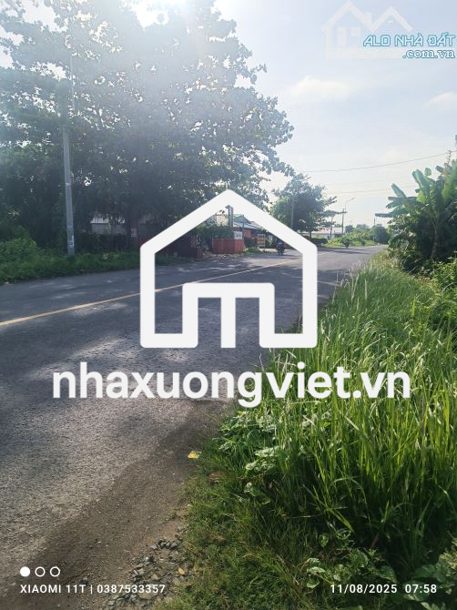Chủ gửi Nhà xưởng đường tỉnh 902 Vĩnh Long cập sông cổ chiên trục đường về Vĩnh Long và Vũ