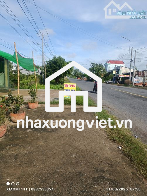 Chủ gửi Nhà xưởng đường tỉnh 902 Vĩnh Long cập sông cổ chiên trục đường về Vĩnh Long và Vũ