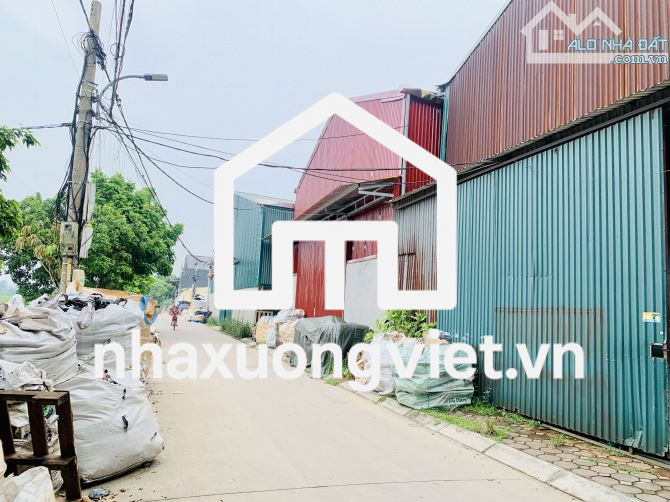 Cho thuê 500m2 kho chứa hàng bắc hồng đất thổ cư