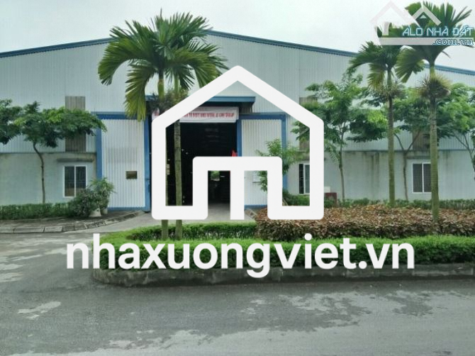 Bán nhà máy sản xuất 7800m² đang có sẵn dây chuyền sx tại KCN Quang Minh, Mê Linh, Hà Nội.