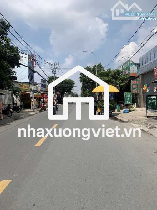 Mặt tiền Bình Tân dt lớn 760m2 18x42 sẵn nhà xưởng dòng tiền 75tr/th ngộp bank, 56 tỷ TL