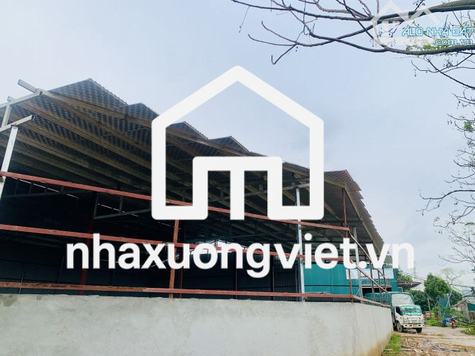 Cho thuê 900m2 nhà xưởng mới dựng