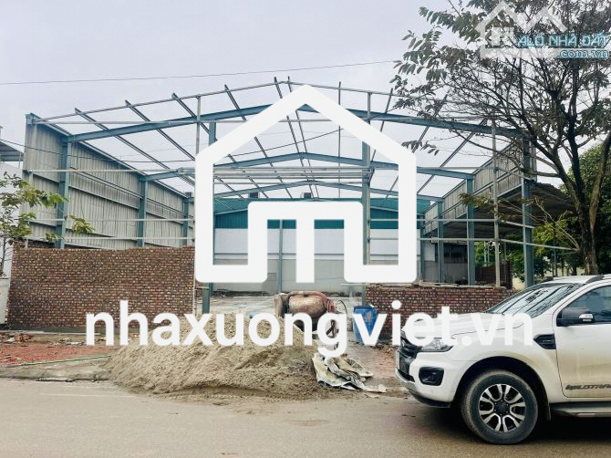 Cho thuê 360m2 kho xây mới đối diện kcn nguyên khê